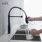 Kibi Aurora Single Handle Pull Down Kitchen Sink Faucet with Soap Dispenser C-KKF2003MB-KSD100MB - alternate 4